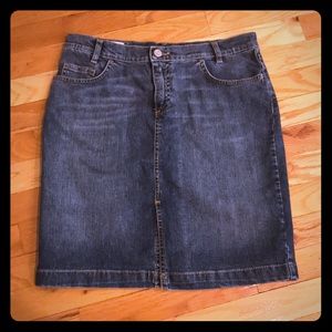 Lacoste denim skirt